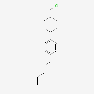 1-[4-(Chloromethyl)cyclohexyl]-4-pentylbenzene