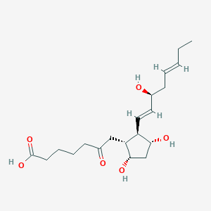 6-Oxo-9alpha,11alpha,15S-trihydroxy-prosta-13E,17Z-dien-1-oic acid