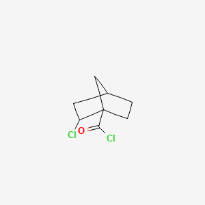 Bicyclo[2.2.1]heptane-1-carbonyl chloride, 2-exo-chloro-