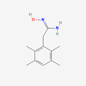 N-Hydroxy-2-(2,3,5,6-tetramethyl-phenyl)-acetamidine