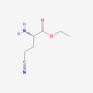 Ethyl 5-nitrilo-L-norvalinate