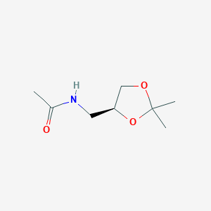 N-{[(4S)-2,2-Dimethyl-1,3-dioxolan-4-YL]methyl}acetamide