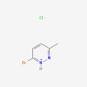 3-Bromo-6-methylpyridazinium chloride