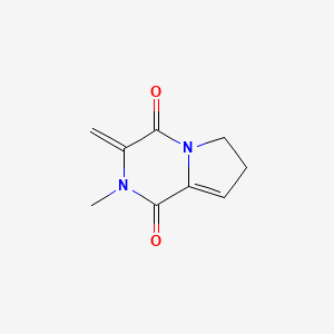 2-Methyl-3-methylidene-2,3,6,7-tetrahydropyrrolo[1,2-A]pyrazine-1,4-dione