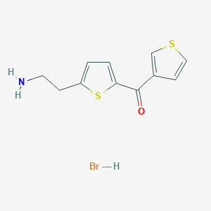 molecular formula C11H12BrNOS2 B1379279 <a href=