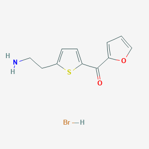 [5-(2-Aminoethyl)-2-thienyl](2-furyl)methanone hydrobromide