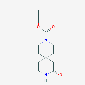 tert-Butyl 8-oxo-3,9-diazaspiro[5.5]undecane-3-carboxylate