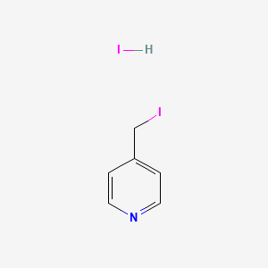 molecular formula C6H7I2N B1379300 4-(碘甲基)吡啶氢碘酸盐 CAS No. 139055-59-7