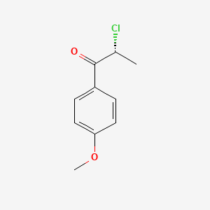 (2R)-2-chloro-1-(4-methoxyphenyl)propan-1-one