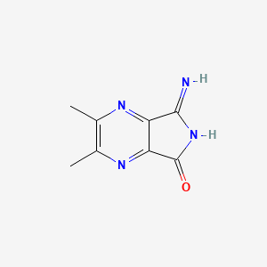 7-Imino-2,3-dimethylpyrrolo[3,4-b]pyrazin-5-one