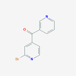 (2-Bromo-4-pyridinyl)-3-pyridinyl-methanone