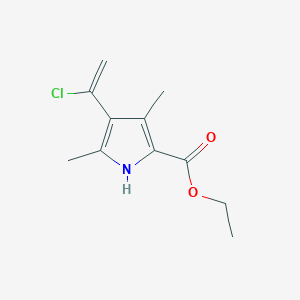 3-(A-Chloroethenyl)-2,4-dimethyl-5-carbethoxypyrrole