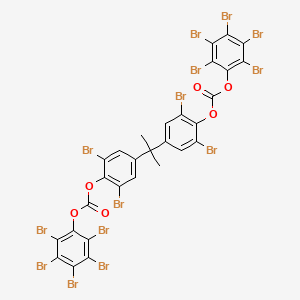 Carbonic acid, (1-methylethylidene)bis(2,6-dibromo-4,1-phenylene) bis(pentabromophenyl) ester