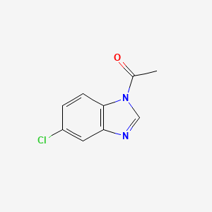 1H-Benzimidazole,1-acetyl-5-chloro-(9CI)