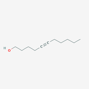 molecular formula C11H20O B13793154 5-Undecyn-1-OL CAS No. 69222-09-9