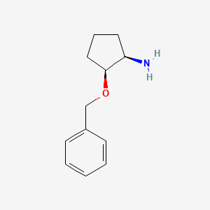 (1R,2S)-2-(Benzyloxy)cyclopentanamine