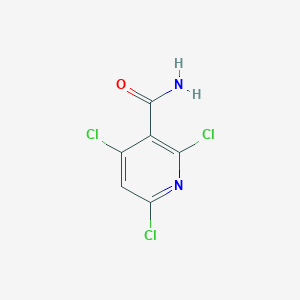 B1379321 2,4,6-Trichloronicotinamide CAS No. 53815-29-5