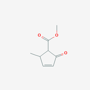 Methyl 2-methyl-5-oxocyclopent-3-ene-1-carboxylate