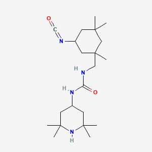 1-[(5-Isocyanato-1,3,3-trimethylcyclohexyl)methyl]-3-(2,2,6,6-tetramethylpiperidin-4-yl)urea