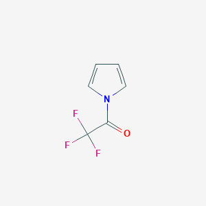 molecular formula C6H4F3NO B13793398 1-(Trifluoroacetyl)pyrrole 