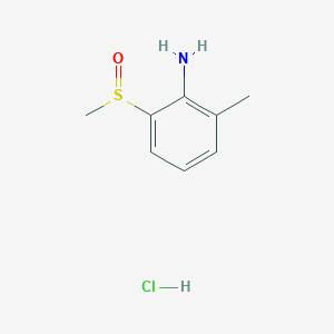 molecular formula C8H12ClNOS B1379341 2-甲磺酰基-6-甲基苯胺盐酸盐 CAS No. 1797061-46-1