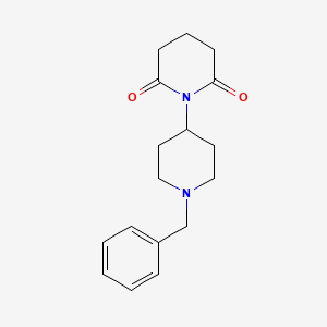 1-(1-Benzylpiperidin-4-yl)piperidine-2,6-dione