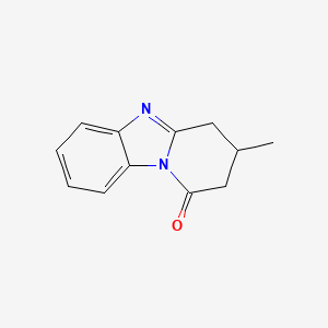 3-methyl-3,4-dihydro-2H-pyrido[1,2-a]benzimidazol-1-one