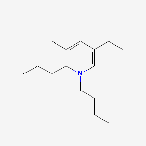 1-Butyl-3,5-diethyl-1,2-dihydro-2-propylpyridine