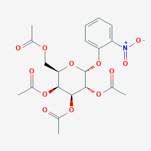 [(2R,3S,4S,5R,6R)-3,4,5-triacetyloxy-6-(2-nitrophenoxy)oxan-2-yl]methyl acetate