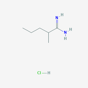 2-Methylpentanimidamide hydrochloride