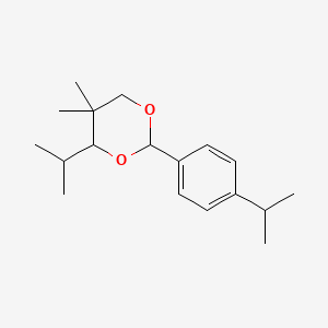 5,5-Dimethyl-4-(propan-2-yl)-2-[4-(propan-2-yl)phenyl]-1,3-dioxane