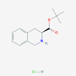 (S)-Tert-butyl 1,2,3,4-tetrahydroisoquinoline-3-carboxylate hydrochloride