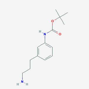tert-Butyl (3-(3-aminopropyl)phenyl)carbamate