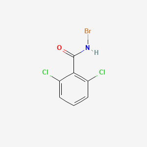 molecular formula C7H4BrCl2NO B13794209 N-Bromo-2,6-dichlorobenzamide CAS No. 71411-63-7