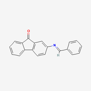 2-(Benzylideneamino)fluoren-9-one