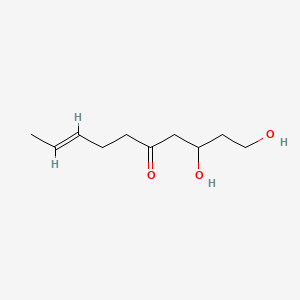 1,3-Dihydroxy-8-decen-5-one; Streptenol-A