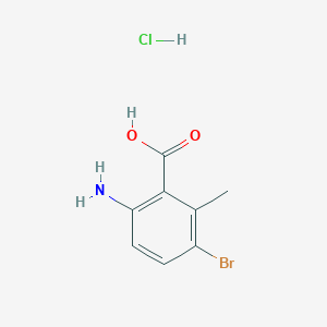 6-Amino-3-bromo-2-methylbenzoic acid hydrochloride