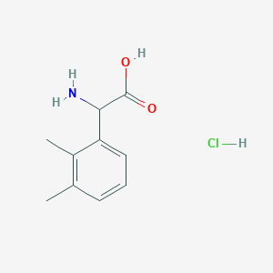 2-Amino-2-(2,3-dimethylphenyl)acetic acid hydrochloride