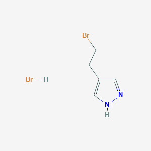 4-(2-bromoethyl)-1H-pyrazole hydrobromide