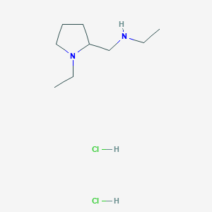 Ethyl[(1-ethylpyrrolidin-2-yl)methyl]amine dihydrochloride