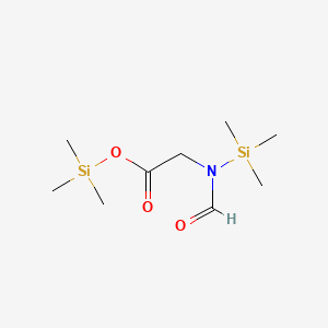 Glycine, N-formyl-N-(trimethylsilyl)-, trimethylsilyl ester