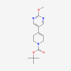 Tert-butyl 4-(2-methoxypyrimidin-5-yl)-1,2,3,6-tetrahydropyridine-1-carboxylate