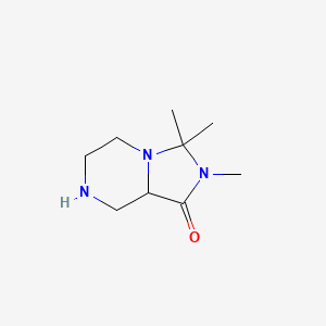 2,3,3-Trimethylhexahydroimidazo[1,5-A]pyrazin-1(5H)-one