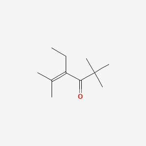 4-Hexen-3-one, 4-ethyl-2,2,5-trimethyl-