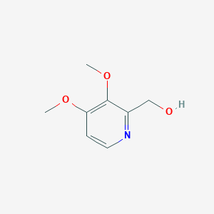 molecular formula C8H11NO3 B137945 (3,4-二甲氧基吡啶-2-基)甲醇 CAS No. 72830-08-1