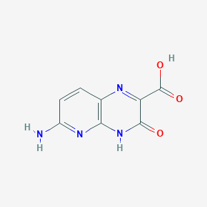 6-Amino-3-hydroxy-pyrido[2,3-B]pyrazine-2-carboxylic acid