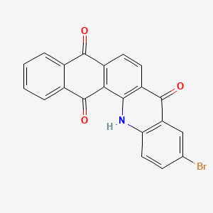 10-Bromonaphth(2,3-c)acridine-5,8,14(13H)-trione