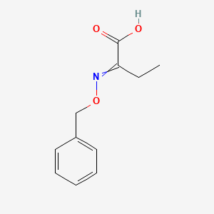 2-Phenylmethoxyiminobutanoic acid