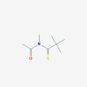 N-(2,2-dimethylpropanethioyl)-N-methylacetamide