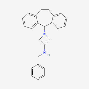 N-benzyl-1-(2-tricyclo[9.4.0.03,8]pentadeca-1(15),3,5,7,11,13-hexaenyl)azetidin-3-amine